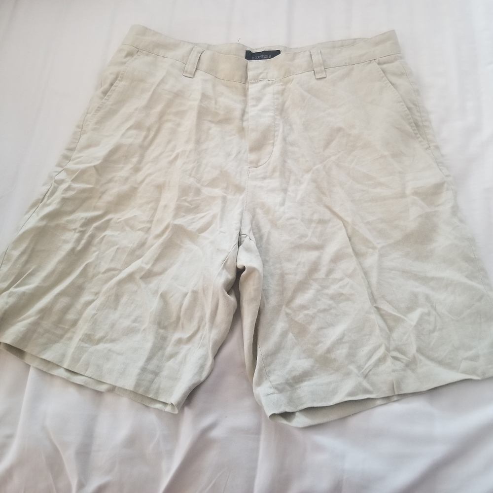 Mens khaki shorts